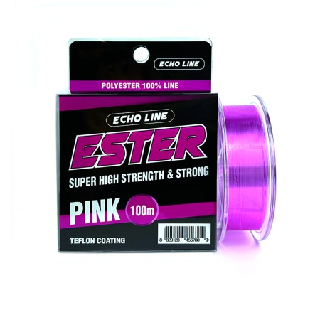 BS컴퍼니 에코 에스테르 라인 100m 한치 갑오징어 채비기둥줄 3.5호 4.0호 블랙 핑크